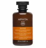 Σαμπουάν Λάμψης και Αναζωογόνησης   Key ingredients Πορτοκάλι & Μέλι Short Description 89% φυσικά συστατικά Claims ΑΠΑΛΟΣ ΚΑΘΑΡΙΣΜΟΣ  - ΛΑΜΨΗ  -  ΖΩΝΤΑΝΙΑ - ΔΥΝΑΜΗ