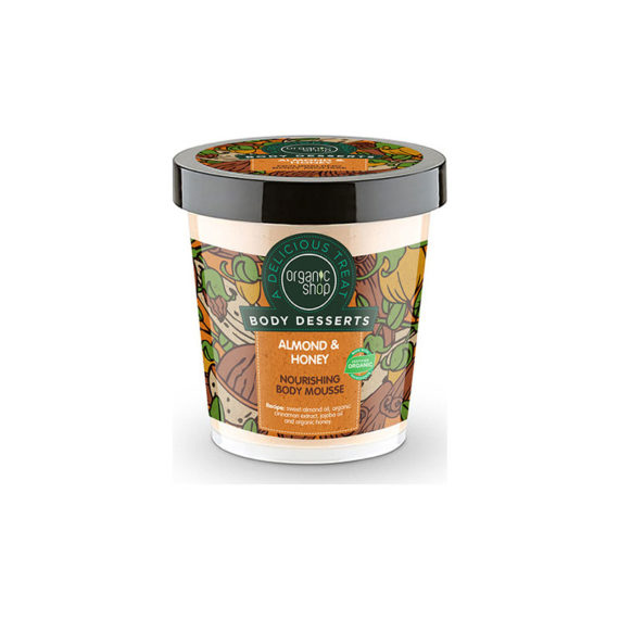 Natura Siberica – Organic Shop Body Dessert Almond & Honey 450ml