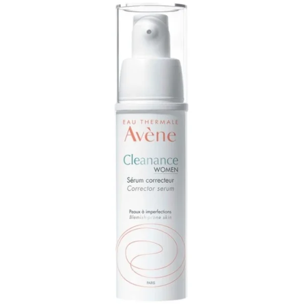 Avene Cleanance Women Corrector Serum Ορός Διόρθωσης για Δέρμα με Ατέλειες & Σημάδια Ενήλικης Ακμής Πραγματικά συμπυκνωμένος, ο ορός αυτός βοηθά το δέρμα σας να γίνει λείο και λαμπερό ξανά. Η συγκέντρωση δραστικών συστατικών στον ορό προσφέρει πολλαπλά αποτελέσματα. Τέλος, το ιαματικό Νερό της Avène προσφέρει όλες τις καταπραϋντικές και απαλυντικές του ιδιότητες. Ιδανική για κάθε ενήλικα που θέλει να μειώσει τις ατέλειες, να συσφίγξει τους πόρους και να λειάνει την υφή του δέρματος. Το Synovea™ HR συμβάλλει στη μείωση των ατελειών και στον περιορισμό της οξείδωσης του σμήγματος*, που είναι η αιτία των μαύρων στιγμάτων. Το P-Refinyl συσφίγγει τους πόρους. Το γλυκολικό και το γαλακτικό οξύ βελτιώνουν την υφή του δέρματος. Για λιπαρό δέρμα με ατέλειες και δέρμα με τάση ακμής. ΧΡΗΣΗ Εφαρμόστε πρωί και/ή βράδυ σε δέρμα απόλυτα καθαρό, πριν από τη χρήση της φροντίδας ημέρας ή νύχτας. Το βράδυ μπορεί να συνδυαστεί ιδανικά με την Cleanance WOMEN Κρέμα λείανσης Νύχτας. ΣΥΣΤΑΤΙΚΑ Synovea - P-Refinyl - Glycolic And Lactic Acids - Avène Thermal Spring Water Avene Thermal Spring Water (Avene Aqua). Water (Aqua). Glycolic Acid. Glycerin. Polymethyl Methacrylate. Propylene Glycol. Hydroxyethyl Acrylate/Sodium Acryloyldimethyl Taurate Copolymer. Sodium Hydroxide. Isopropyl Myristate. Lactic Acid. Sodium Chloride. Hexylresorcinol. Fragrance (Perfume). Lens Esculenta (Lentil) Seed Extract (Lens Esculenta Seed Extract). Pentylene Glycol. Polyacrylate_13. Polyisobutene. Polysorbate 20. Polysorbate 60. Sodium Benzoate. Sorbitan Isostearate. Συνιστάται στους καταναλωτές να ελέγχουν συστηματικά τη σύνθεση των προϊόντων πριν την αγορά τους.