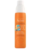 Πληροφορίες για Avene Spray Enfant spf 50+ 200ml Πολύ υψηλή προστασία του ευαίσθητου δέρματος του παιδιού.Αποτελεσματικό στο σύνολο του φάσματος της ηλιακής ακτινοβολίας (UVB-UVA μακρές και βραχείες). Χωρίς άρωμα. Χωρίς paraben. Επιβεβαιωμένη συμφωνία UVA με τις Ευρωπαϊκές συστάσεις. ΠΟΛΥ ανθεκτικό στο νερό. 100% φωτοσταθερό. Οι Σωστές Κινήσεις Αποφύγετε την έκθεση μεταξύ 12h και 16h. Ανανεώνετε συχνά τις εφαρμογές σε περίπτωση παρατεταμένης έκθεσης και μετά από κάθε μπάνιο.. Πριν από κάθε έκθεση στον ήλιο, εφαρμόστε ομοιόμορφα στο δέρμα. Τα εγκαύματα είναι επικίνδυνα, ειδικότερα στα παιδιά. Η χρήση του προϊόντος αυτού δεν πρέπει να σας ενθαρρύνει να εκτίθεστε πολύ στον ήλιο. Γιατί Avene Spray Enfant spf 50+ 200ml Επωφελείται από τον αποκλειστικό συνδυασμό δραστικών συστατικών