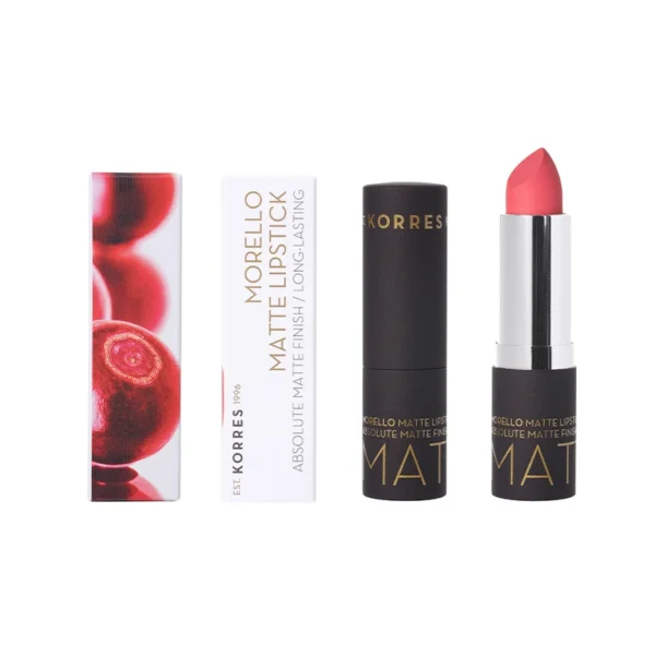 Korres Morello Matte Lipstick 49 Watermelon Sorbet 3.5g