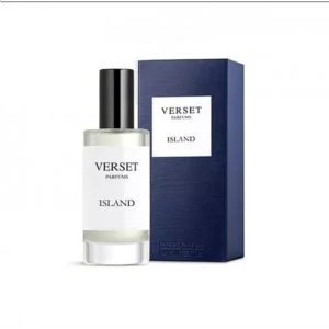VERSET PARFUMS – Αντρικό Άρωμα Island Eau De Parfum Η Verset Parfums δημιούργησε μια συλλογή αρωμάτων σχεδιασμένα σύμφωνα με τις τελευταίες εξελίξεις της αρωματοποιίας, έτσι ώστε να καλύψει τις τρέχουσες ανάγκες της αγοράς. Η Verset Parfums έχει ενσωματώσει αποστάγματα τελευταίας γενιάς με απώτερο στόχο τη δημιουργία αρωμάτων που εξασφαλίζουν μια αξεπέραστη οσφρητική εμπειρία. Tο άρωμα Island είναι μοναδικό, αρρενωπό & γεμάτο δύναμη για έναν περιπετειώδη και ενεργητικό άνδρα. Συνδυάζει υπέροχα την φρέσκια αίσθηση της φτέρης με την ζεστασιά του κεχριμπαριού και θα το λατρέψετε αν σας αρέσει το Eau Sauvage του Dior.