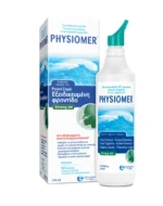 Το Physiomer είναι φυσικό, αποστειρωμένο και μη διαλυμένο θαλασσινό νερό που προσφέρει τέλειο καθαρισμό και πλύση της ρινικής κοιλότητας, αποφράσσοντας την αποτελεσματικά μέχρι το άνω της μέρος.Χάρη στη μοναδική του σύνθεση, διατηρεί αναλλοίωτη την περιεκτικότητα του σε μεταλλικά άλατα και ιχνοστοιχεία, χωρίς να περιέχει προωθητικά αέρια και συντηρητικά. Το ρύγχος του PHYSIOMER, είναι ειδικά σχεδιασμένο ώστε να προσαρμόζεται τέλεια στην ανατομία της μύτης χωρίς κινδύνους τραυματισμού. Για όλους αυτούς τους λόγους, το PHYSIOMER συστήνεται ανεπιφύλακτα από την ιατρική κοινότητα σε όλες τις περιπτώσεις που παρουσιάζονται προβλήματα ρινικής συμφόρησης, από το νεογνό έως και τον ενήλικα. ΠΑΙΔΙΑ ΜΕΓΑΛΥΤΕΡΑ ΤΩΝ 10 ΕΤΩΝ & ΕΝΗΛΙΚΕΣ