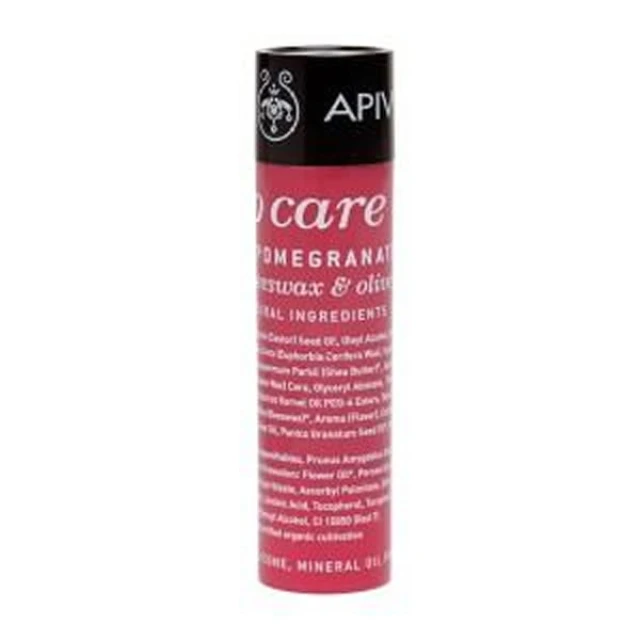 Το Apivita Lip Care Pomegranate Tinted είναι ένα ενυδατικό Lip Care που ενισχύει το φυσικό χρώμα και χαρίζει απαλά, ενυδατωμένα και λαμπερά χείλη. Ροζ-κόκκινη απόχρωση. Μπορεί με μεγάλη ευκολία να αντικαταστήσει το κραγιόν στην καθημερινή χρήση.