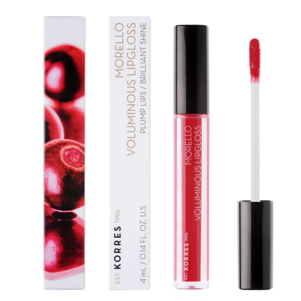 MORELLO - Voluminous Lipgloss - 19 - Watermelon 0,14Fl.Oz. / 4 mL Lip gloss με εξαιρετική λάμψη και γεμάτο χρώμα που διαρκεί. Με έλαιο από Βύσσινο και ceramides που ενυδατώνουν και γεμίζουν τα χείλη. Χείλη με πραγματικά πλούσιο, λαμπερό χρώμα, χείλη glossy αλλά όχι sticky, χείλη γεμάτα -το νέο Morello Voluminous Lipgloss θα ζωντανέψει το χαμόγελο, χαρίζοντας απλόχερα mirror-effect ομοιόμορφο χρώμα και πιο έντονα χείλη, ενώ αυτά παραμένουν απαλά και ενυδατωμένα, χωρίς να κολλάνε. Πιο λαμπερά, πιο λαχταριστά, πιο γεμάτα χείλη! Το silicone-free Morello Voluminous Lipgloss είναι χρώμα, αλλά και φροντίδα. Το έλαιο από βύσσινο Morello, τα σφαιρίδια υαλουρονικού οξέως και τα ceramides εγκλωβίζουν το νερό, θρέφουν και γεμίζουν τα χείλη. Σε αυτή τη βελούδινη «βάση» ακουμπά η κρεμώδης υφή του Lipgloss και με την ακρίβεια που επιτρέπει το ειδικά σχεδιασμένο βουρτσάκι, δημιουργείται το εξαιρετικά πλούσιο χρώμα για την απόλυτα attention-grabbing λάμψη σε χείλη που αποκτούν ένα εντυπωσιακό εφέ όγκου. Η αίσθηση άνεσης, παρά το vinyl-type φιλμ, είναι πρωτόγνωρη! MORELLO OIL: Ενυδατώνει και απαλύνει τα χείλη. ΣΦΑΙΡΙΔΙΑ ΥΑΛΟΥΡΟΝΙΚΟΥ ΟΞΕΩΣ: Με την εξαιρετική ικανότητα να δεσμεύουν νερό, ενισχύουν τα επίπεδα ενυδάτωσης και την ελαστικότητα της περιοχής των χειλιών, αφήνοντας τα απαλά, καθώς δημιουργούν το εντυπωσιακό εφέ όγκου. CERAMIDES: Ενυδατώνουν και απαλύνουν λεπτές γραμμές στην περιοχή των χειλιών.