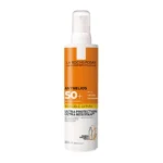 Αντηλιακό Spray με ultra προστασία, ultra λεπτόρρευστη υφή, ultra ανθεκτική, αόρατη. Οδηγίες: Ανακινήστε καλά πριν τη χρήση, για να ενεργοποιήσετε τη σύνθεση. Εφαρμόστε το προϊόν ακριβώς πριν την έκθεση στον ήλιο. Χρησιμοποιείτε αρκετή ποσότητα και να ανανεώνετε συχνά την εφαρμογή αντηλιακών προϊόντων κυρίως μετά το κολύμπι, το ξέβγαλμα με νερό ή το σκούπισμα με πετσέτα, ώστε να διατηρείται η αρχική προστασία