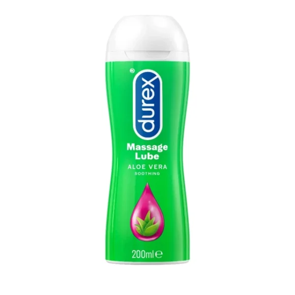 Το λιπαντικό gel Durex Play Massage 2in1 με εκχύλισμα Guarana είναι το λιπαντικό για μασάζ της Durex . Απαλό, ευχάριστο και μεταξένιο, ιδανικό για όλο το σώμα, καθώς και για χρήση σε ευαίσθητες περιοχές. Είναι υδατοδιαλυτό, ξεπλένεται εύκολα και δεν λεκιάζει. Κατάλληλο για κολπικό, πρωκτικό και στοματικό σεξ. Μπορεί να βοηθήσει με την κολπική ξηρότητα και είναι φιλικό προς τα προφυλακτικά. Λιπαντικό και τζέλ για μασάζ 2 σε 1 Απαλό, μεταξένιο και ευχάριστο Ξεπλένεται εύκολα μετά τη χρηση