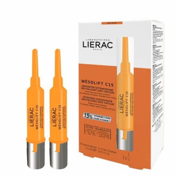Lierac Mesolift C15 Extemporised Concentrate Revitalizing Anti-Fatigue 2x15ml