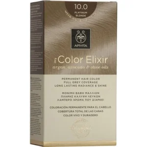 Apivita My Color Elixir Μόνιμη Βαφή Μαλλιών 10.0 Κατάξανθο 50ml