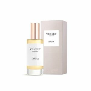 Verset Dana Eau de Parfum 15ml Το Dana είναι ένα τέλειο άρωμα για μια κομψή και μοντέρνα γυναίκα. Floral - Floral Η φρεσκάδα του γκρέιπφρουτ σε συνδυασμό με τη λιχουδιά του ylang-ylang και την ένταση του Almizcle κάνουν αυτό το άρωμα μια μοναδική οσφρητική εμπειρία.