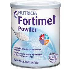 Nutricia Fortimel Powder Neutral Να χορηγείται υπό ιατρική επίβλεψη. Το Fortimel Powder είναι διαιτητικό τρόφιμο για ειδικούς ιατρικούς σκοπούς. Iσοθερμιδικό, υπερπρωτεϊνικό, θρεπτικό σκεύασμα σε μορφή σκόνης, συσκευασίας 335gr. Εμπλουτισμένο με όλες τις βασικές βιταμίνες, μέταλλα και ιχνοστοιχεία. Ελεύθερο γλουτένης. Για τη διαιτητική διαχείριση δυσθρεψίας που σχετίζεται με ασθένεια. Κατάλληλο για ασθενείς με αυξημένες ενεργειακές και πρωτεϊνικές απαιτήσεις, με δυσκολία σίτισης και μειωμένη όρεξη. Με ουδέτερη γεύση, προστίθεται σε φαγητά και ροφήματα χωρίς να αλλοιώνει τη γεύση!