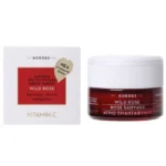 Korres Wild Rose Vitamin C Κρέμα Προσώπου Άγριο Τριαντάφυλλο Λάμψη/ Πρώτες Ρυτίδες Κανονικές/Μεικτές 40ml