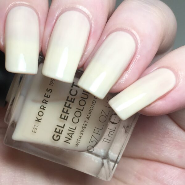korres gel effect peony pink
