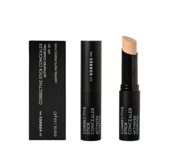 Διορθωτικό concealer υψηλής κάλυψης και διάρκειας που καλύπτει τέλεια δυσχρωμίες, ατέλειες και μαύρους κύκλους με ιδιαίτερη έμφαση στο λιπαρό, με τάση ακμής δέρμα αλλά και για όλες τις ευαίσθητες επιδερμίδες. Η καινοτόμα, πλούσια, κρεμώδης υφή του, εμπλουτισμένη με ένα σύμπλεγμα ρύθμισης της λιπαρότητας από Ενεργό Άνθρακα, πυρίτιο και εκχύλισμα ροδιού, αναμιγνύεται τέλεια με το make-up, μειώνει την εμφάνιση των πόρων και απορροφά τη λιπαρότητα για αψεγάδιαστη επιδερμίδα. Ιδανική για εύκολη εφαρμογή και touch-ups κατά τη διάρκεια της μέρας. Τοπική κάλυψη ατελειών Βελούδινο ματ αποτέλεσμα κατά της γυαλάδας ​Μεγάλη διάρκεια / επαγγελματικό αποτέλεσμα