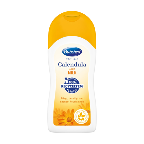 Το Bübchen Calendula Milk παρέχει εντατική φροντίδα και μειώνει αισθητά την ξηρότητα του δέρματος. Απορροφάται γρήγορα και καταπραΰνει. Διατηρεί τη φυσική προστατευτική λειτουργία του δέρματος. Η ήπια ειδική περιποίηση είναι κατάλληλη και για το ευαίσθητο ενήλικο δέρμα. Το Bübchen συνιστάται από μαίες και γιατρούς.