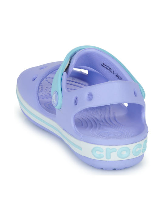 Crocs Παιδικά Ανατομικά Παπουτσάκια Θαλάσσης Crocband Μωβ
